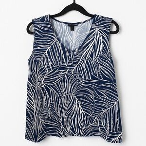 Jules & Leopold Navy and White Tank Top